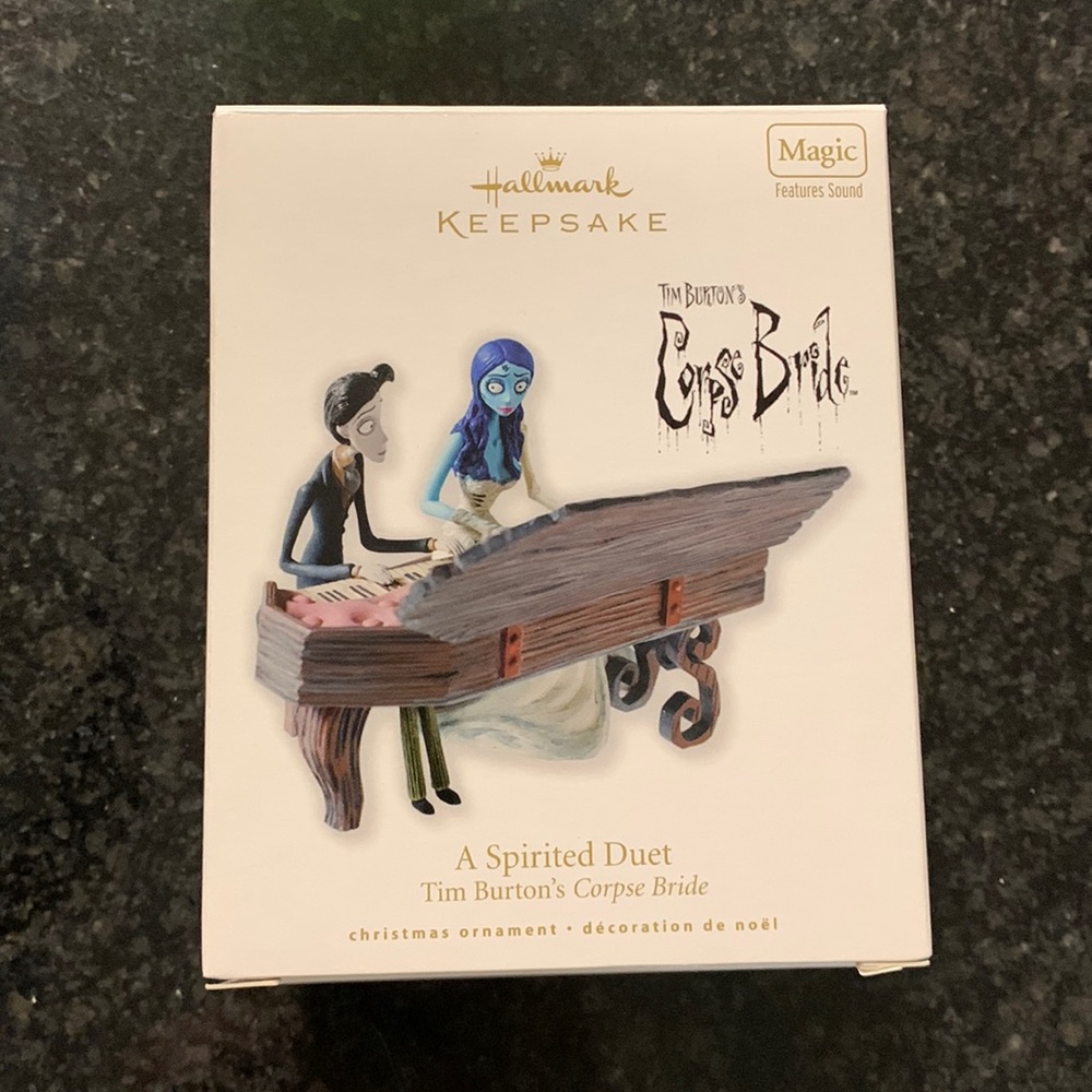 Hallmark Keepsake. Corpse Bride. A spirited duet.